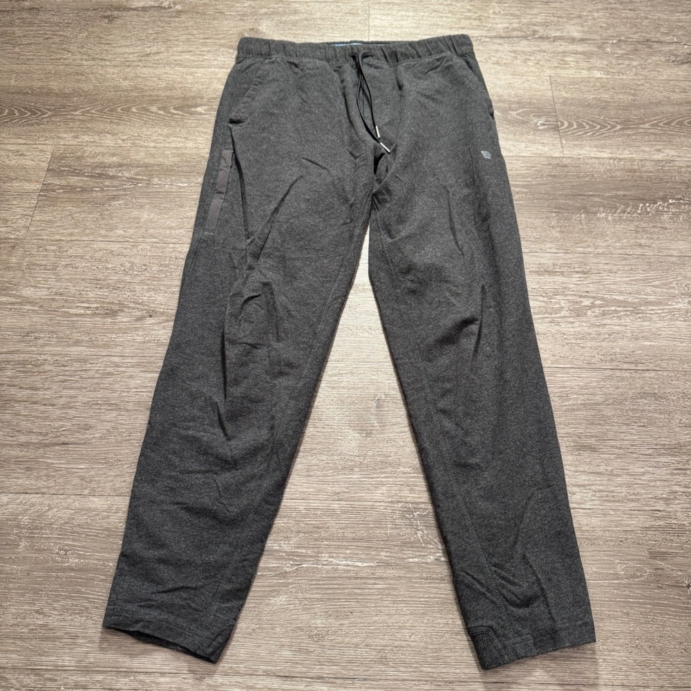 Mack Weldon Pants Men Medium Gray Ace Jogger Cotton Athleisure Loungewear 31x28